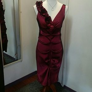 COPY - Burgundy cocktail Dress